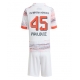 Bayern Munich Aleksandar Pavlovic #45 Replike Gostujuci Dres za djecu 2025-26 Kratak Rukav (+ Kratke hlače)
